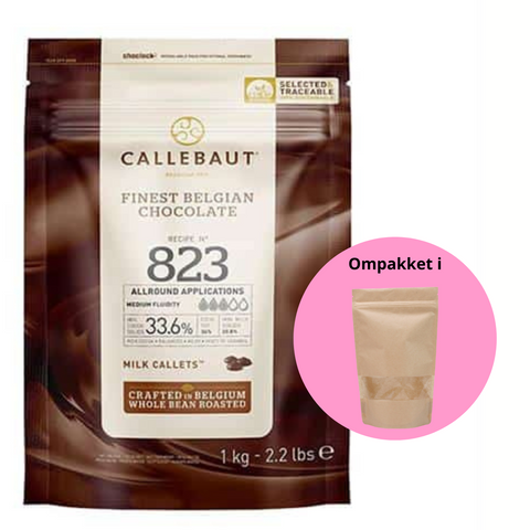 Callebaut 823 Lys Chokolade - 1kg