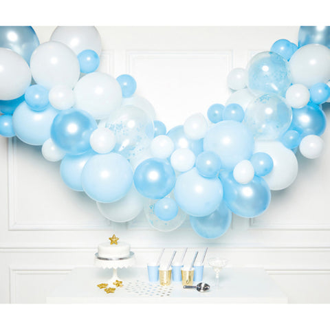 DIY Ballon Guirlande - Blå