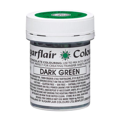 Kakaosmørfarve - Mørkegrøn