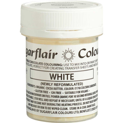 Kakaosmørfarve - Hvid