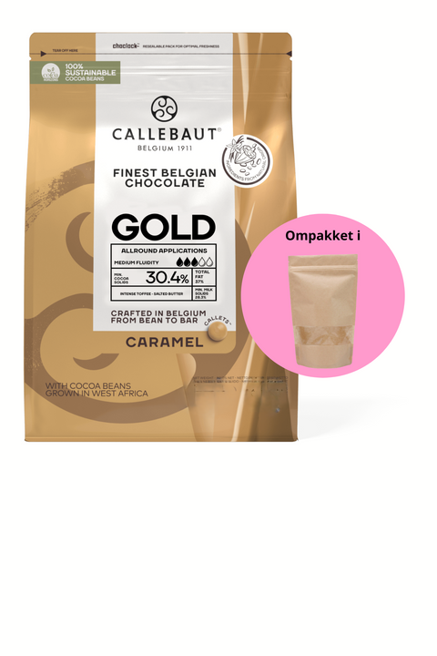 Callebaut Gold Chokolade - 1 kg