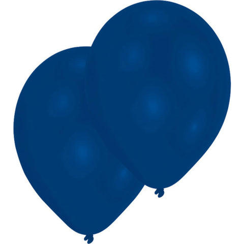 Latexballoner Blå - 10 stk.