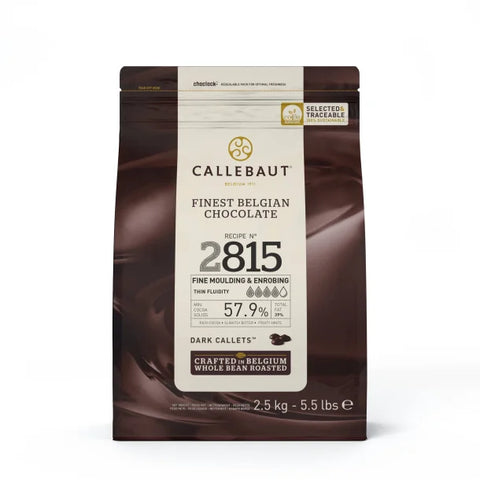 Callebaut 2815 Mørk Chokolade - 1kg
