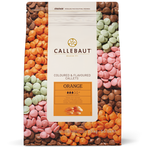 Callebaut Orange Chokolade - 2,5kg