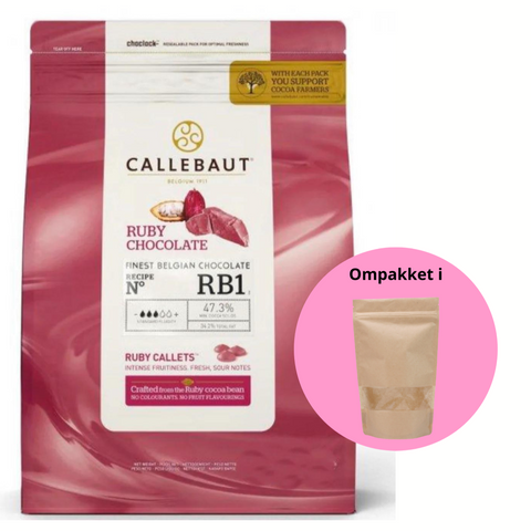 Callebaut Ruby Chokolade - 1 kg