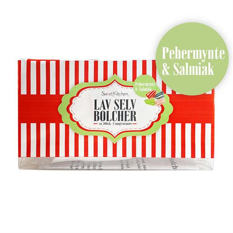 Bolsje Kit - Salmiak/Pebermynte