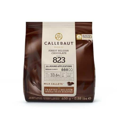 Callebaut 823 Lys Chokolade - 400g