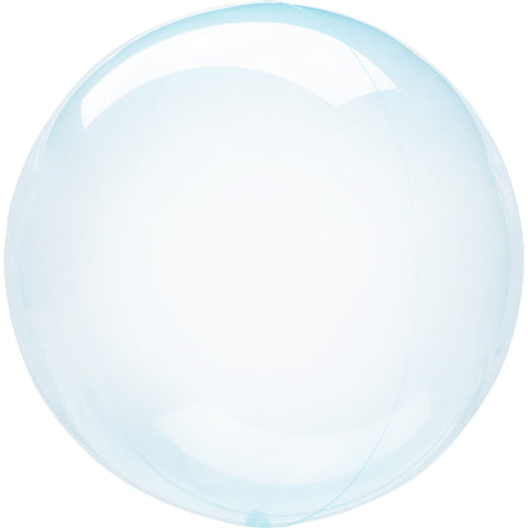 Folieballon Crystal Clear - Blå