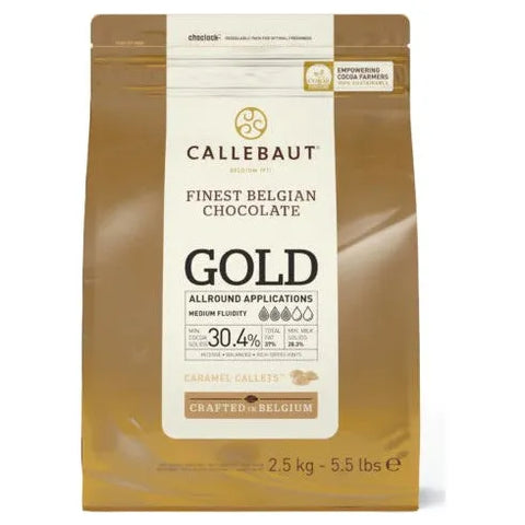 Callebaut Gold Chokolade - 2,5kg