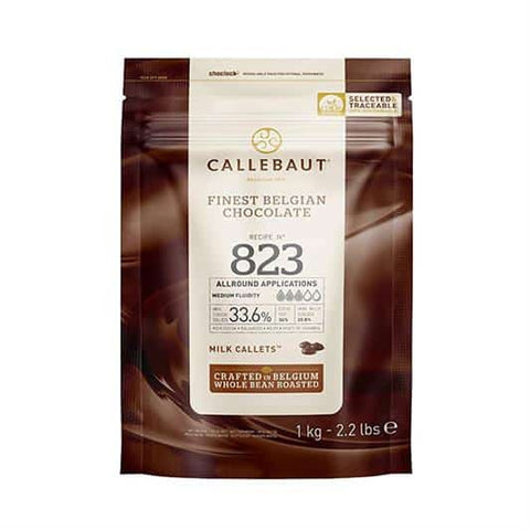 Callebaut 823 Lys Chokolade - 1kg