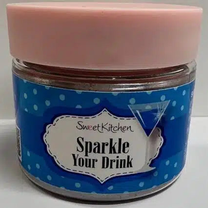 Sparkle Your Drink - Blå